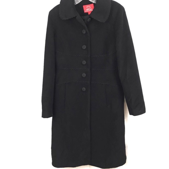 O BY OSCAR DE LA RENTA MISSY WOOL ANGORA - Picture 2 of 6